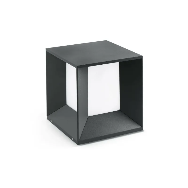 MILA Lampe borne gris foncé