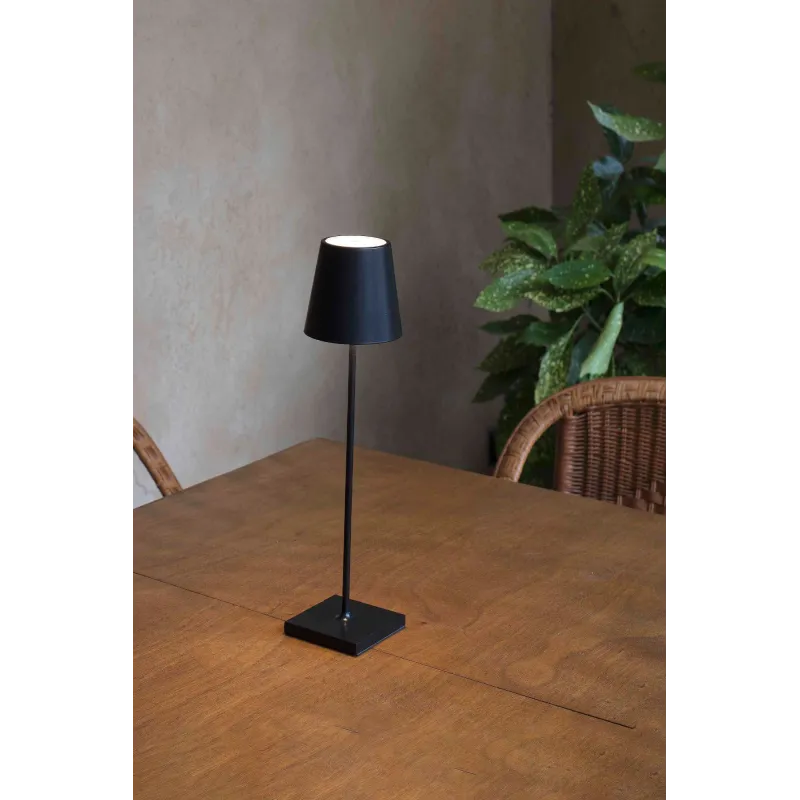 TOC 380 Lampe portable noire