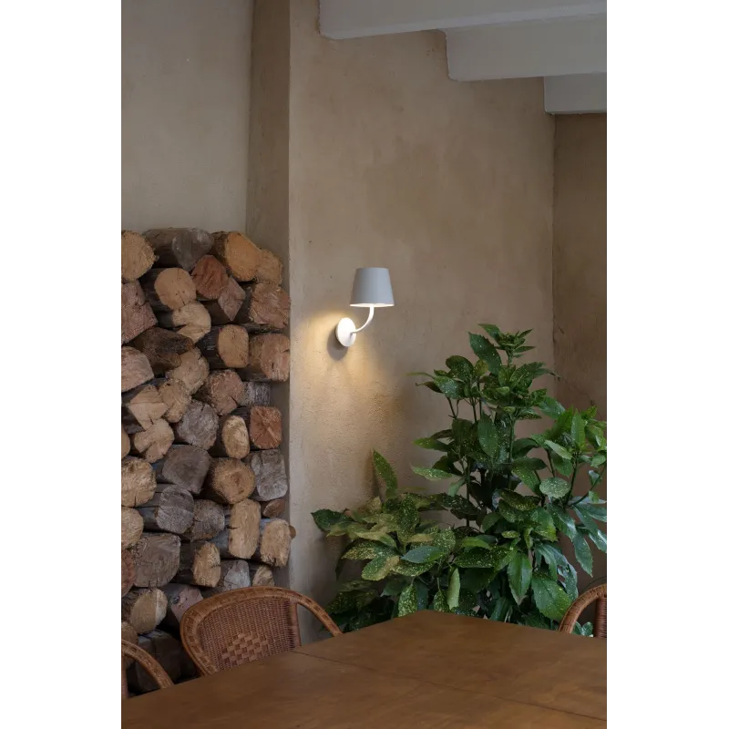 TOC Lampe applique blanche