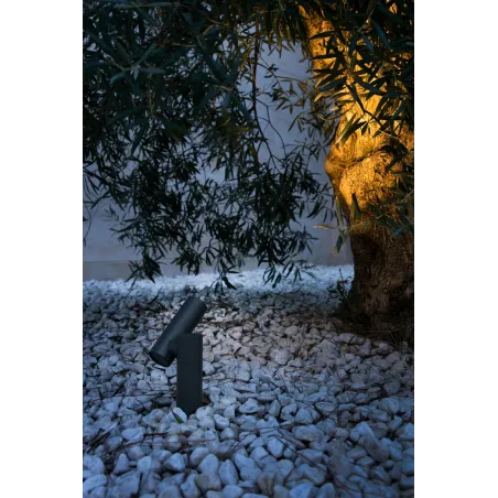 SPY 145 Lampe borne gris foncé