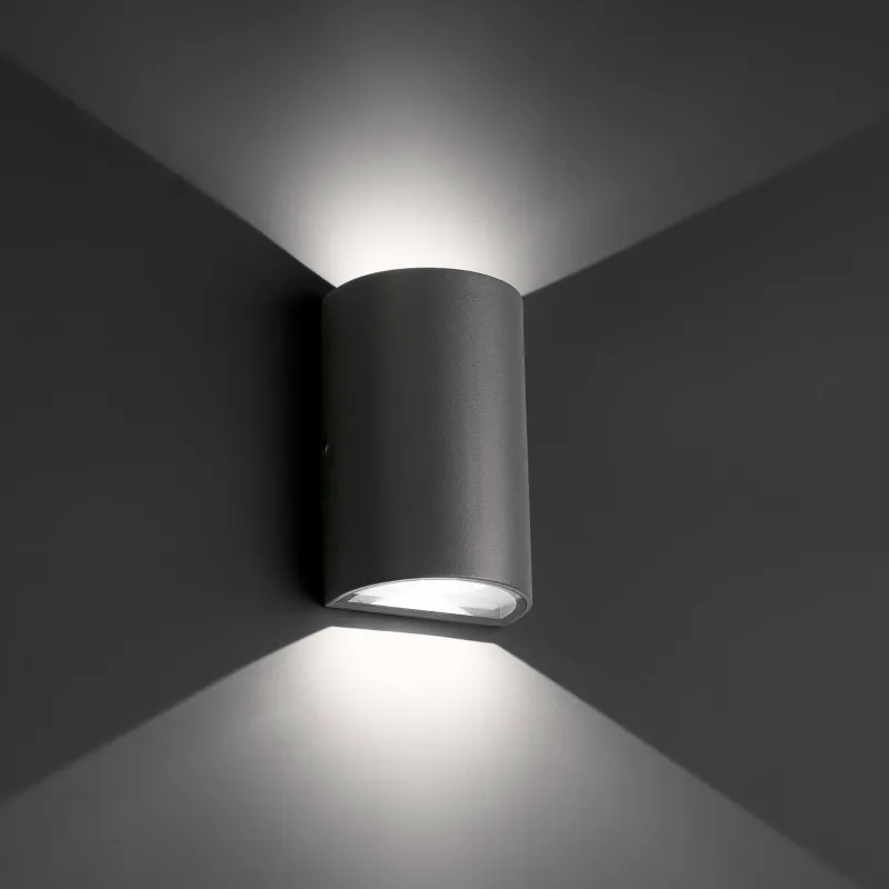 LACE Lampe applique gris foncé
