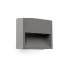 GRADA 157 Lampe applique gris foncé