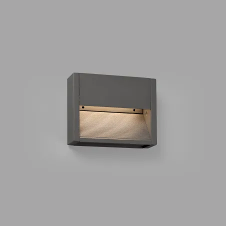 GRADA 157 Lampe applique gris foncé