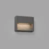 GRADA 157 Lampe applique gris foncé