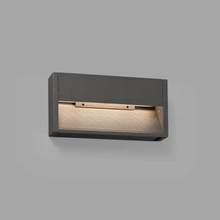GRADA 250 Lampe applique gris foncé