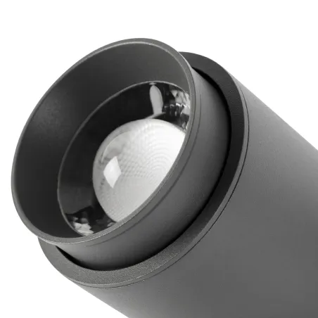 PLOM Lampe projecteur gris foncé