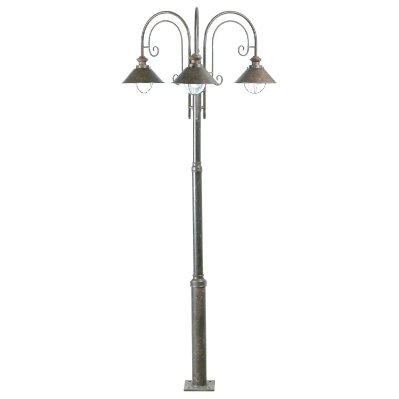 NÁUTICA 3L Lampadaire rouille