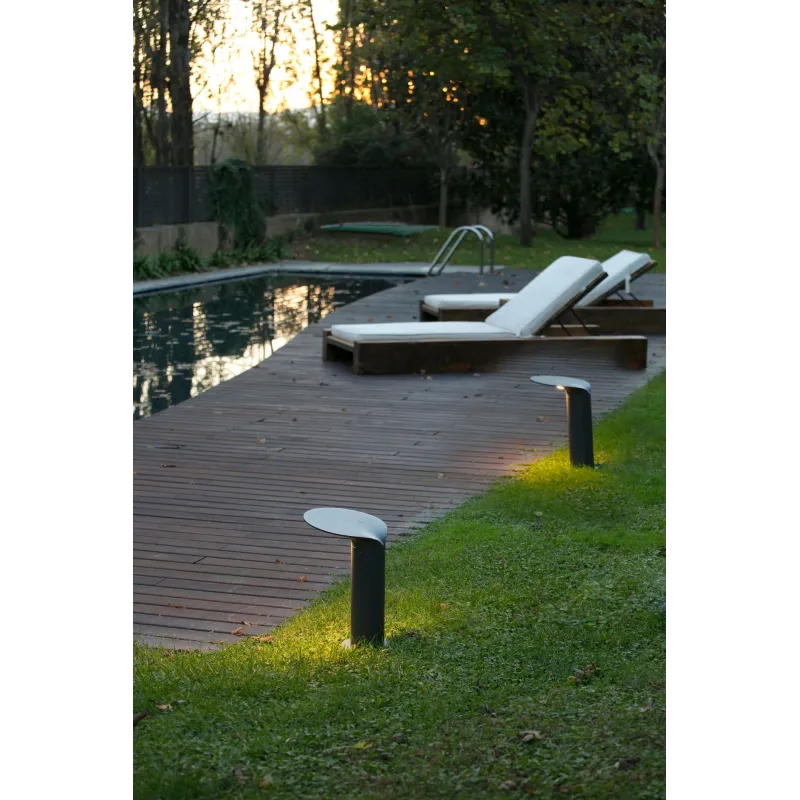 LOTUS 350 Lampe balise gris foncé