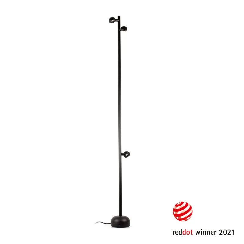 BROT 1800 Lampadaire noir avec câble