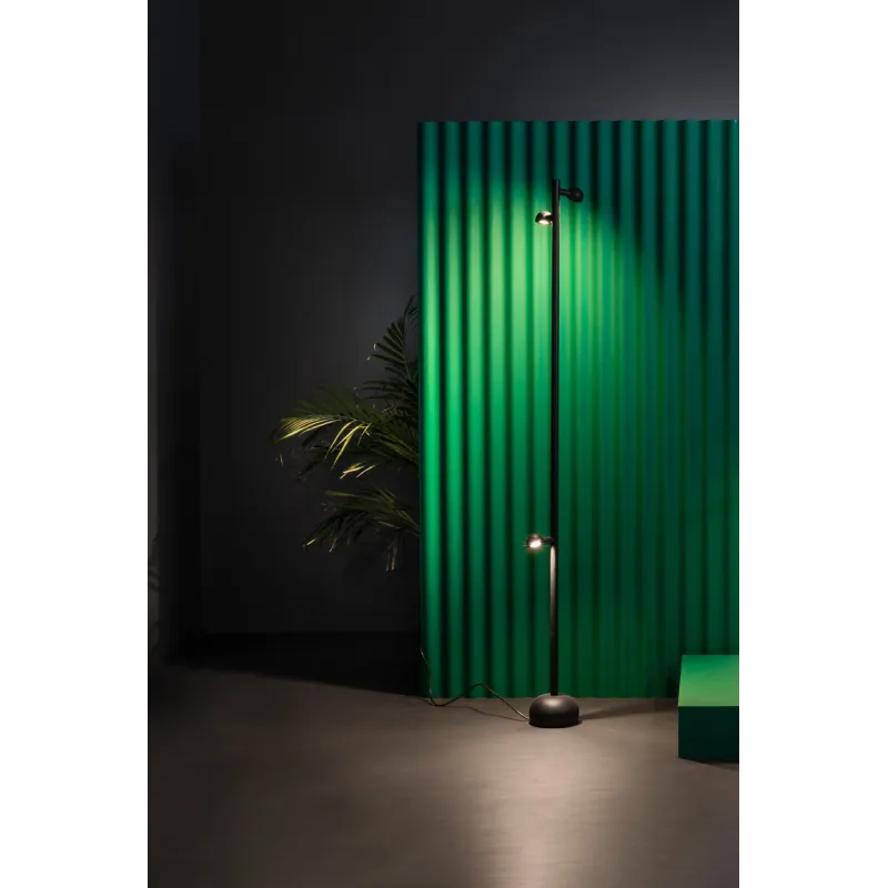 BROT 1800 Lampadaire noir avec câble