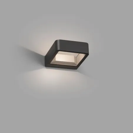 AXEL Lampe applique gris foncé