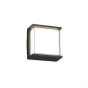 HIKARI Lampe applique gris foncé