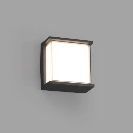HIKARI Lampe applique gris foncé
