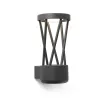 TWIST Lampe applique gris foncé