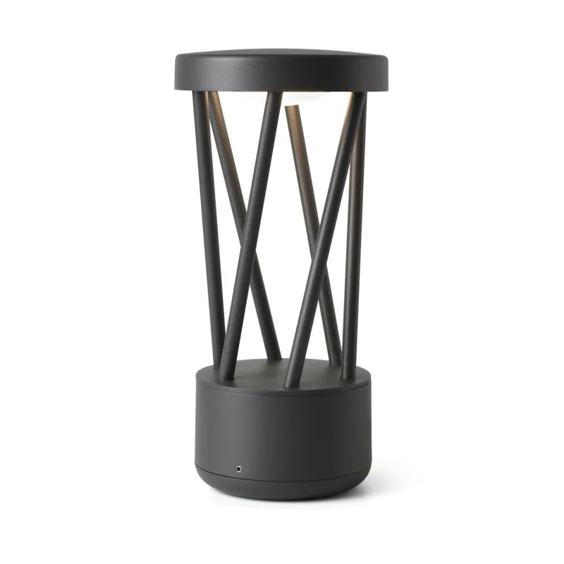 TWIST 300 Lampe borne gris foncé