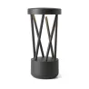 TWIST 300 Lampe borne gris foncé