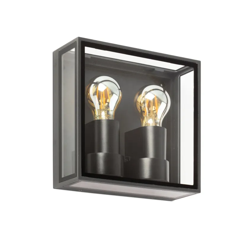 POMO Lampe applique gris foncé