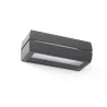 DRAGMA Lampe applique gris foncé