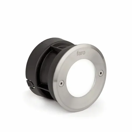 LED 18 R Lampe encastrable ronde inox 6000K
