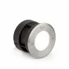 LED 18 R Lampe encastrable ronde inox 3000K