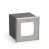 LED 18 SQ Lampe encastrable carré inox 3000K