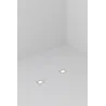 LED 18 SQ Lampe encastrable carré inox 3000K