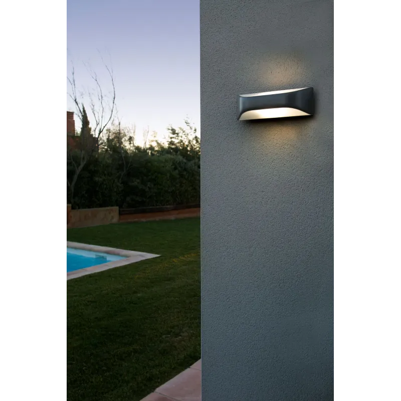VIEW Lampe applique gris foncé