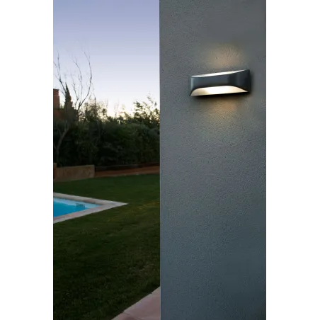VIEW Lampe applique gris foncé