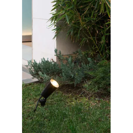 TONI Lampe applique avec piquet noir