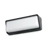 HALF Lampe applique gris foncé