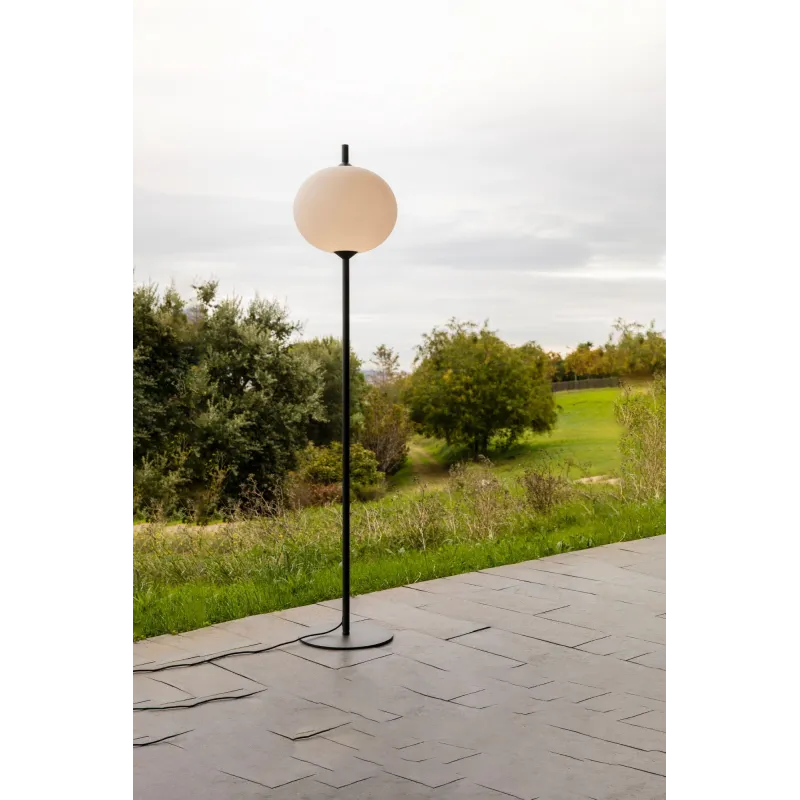 SAIGON OUT 2100 R45 Lampadaire gris/blanc mat