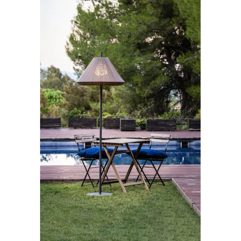 SAIGON OUT 1950 T70 Lampadaire gris/marron