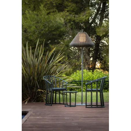 SAIGON OUT 1950 W70 Lampadaire gris/marron