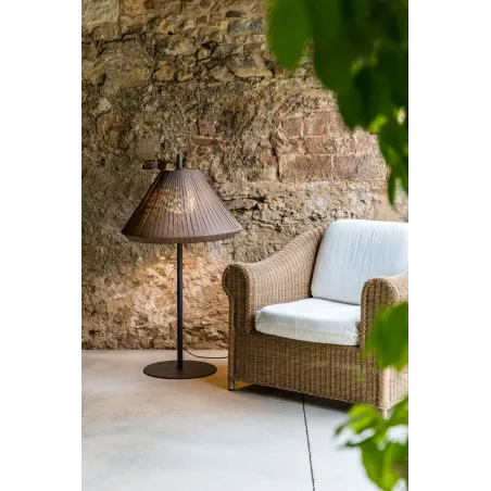 SAIGON OUT 1200 T70 Lampadaire gris/marron