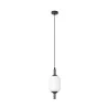 SAIGON OUT R17 Lampe suspension grise/blanche mat cone cap