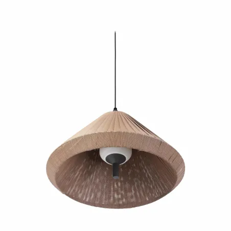 SAIGON OUT Lampe suspension grise/marron T70 cone cap