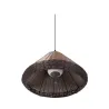 SAIGON OUT Lampe suspension grise/marron W70 cone cap