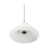 SAIGON OUT Lampe suspension grise/blanche mat T70 hole cap