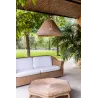 SAIGON OUT Lampe suspension grise/marron T70 hole cap