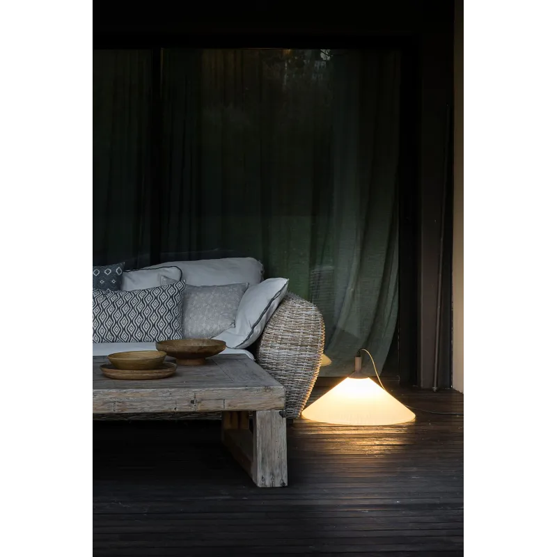 SAIGON OUT R55 Lampe portable/suspension grise