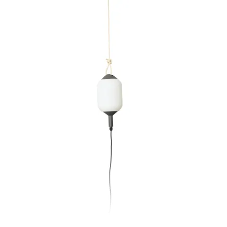 SAIGON OUT R17 Lampe portable et suspension grise/blanc mat hole cap