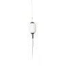 SAIGON OUT R17 Lampe portable et suspension grise/blanc mat hole cap