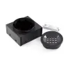 TRAS 12L Lampe encastrable noire 40º