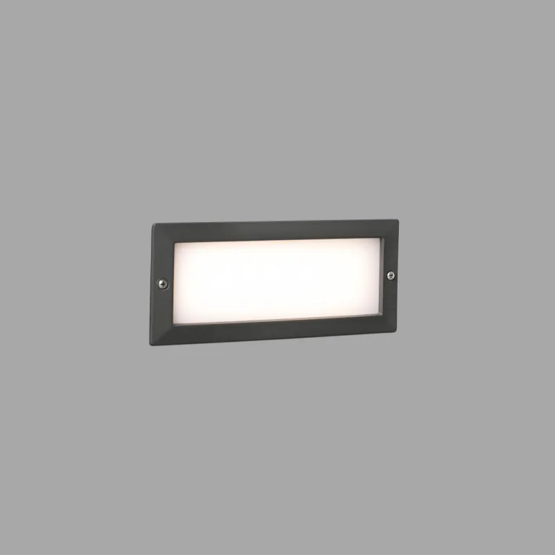 STRIPE Lampe encastrable gris foncé