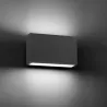 TANE Lampe applique gris foncé