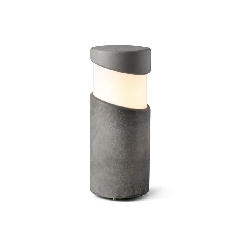 BLOCK 350 Lampe balise/borne gris