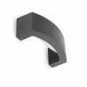 ANCORA Lampe applique gris foncé
