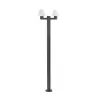 MISTU 2L Lampadaire extérieure gris foncé