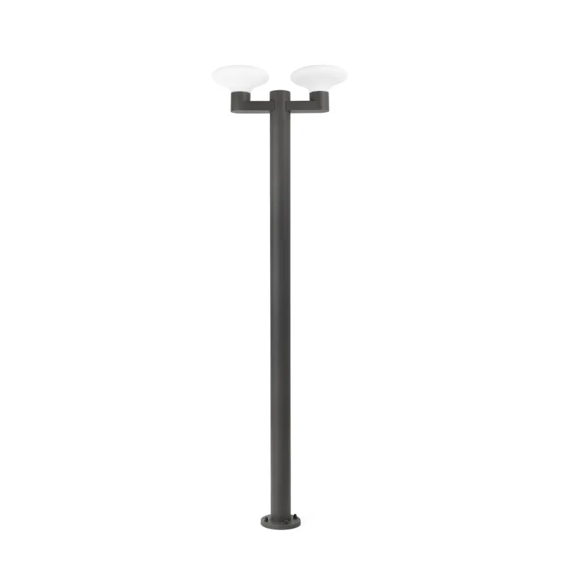 BLUB'S 2L Lampadaire extérieure gris foncé 2XE27