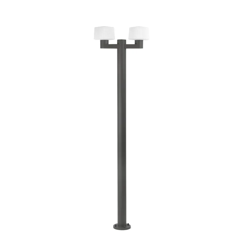 MUFFIN 2L Lampadaire extérieure gris foncé